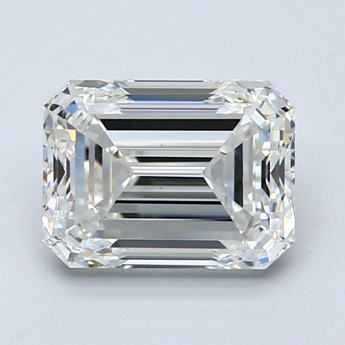 2.5 Carat Natural Diamond - EMERALD - 2.5 - H - VS1 - Diamonds By Rothschild