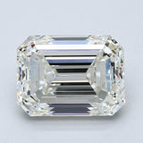 2.5 Carat Natural Diamond - EMERALD - 2.5 - J - VVS1 - Diamonds By Rothschild