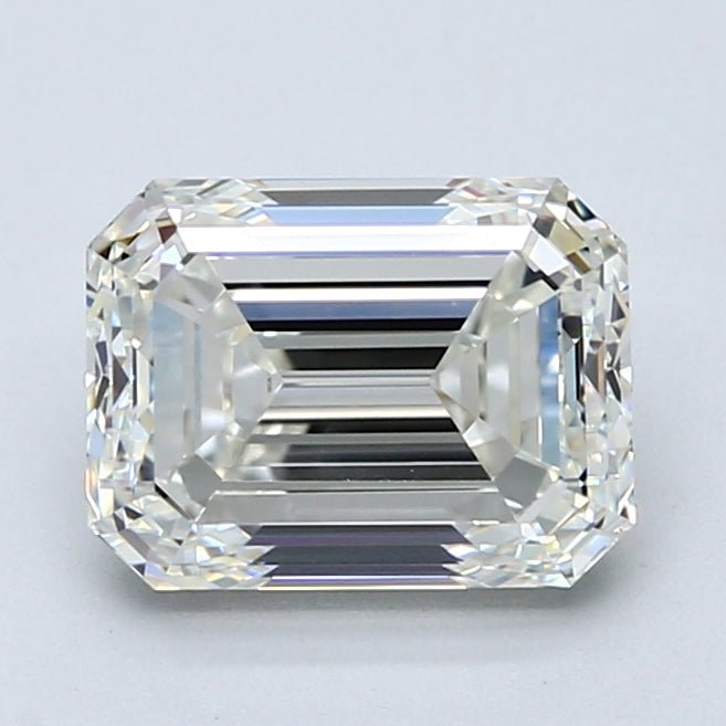 2.5 Carat Natural Diamond - EMERALD - 2.5 - J - VVS1 - Diamonds By Rothschild