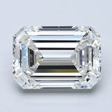 2.5 Carat Natural Diamond - EMERALD - 2.51 - H - VS2 - Diamonds By Rothschild
