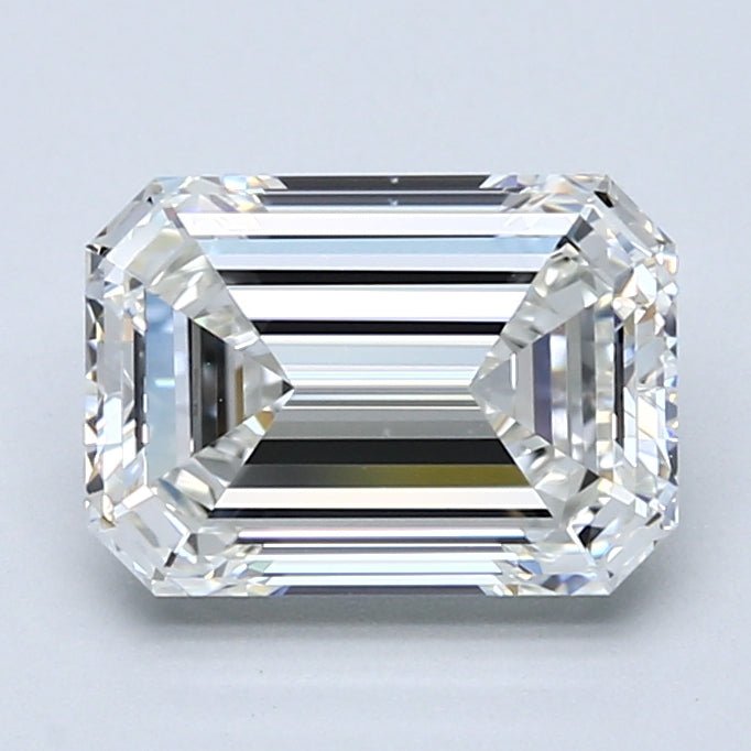 2.5 Carat Natural Diamond - EMERALD - 2.51 - H - VS2 - Diamonds By Rothschild