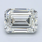 2.5 Carat Natural Diamond - EMERALD - 2.51 - I - VS2 - Diamonds By Rothschild