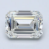 2.5 Carat Natural Diamond - EMERALD - 2.52 - I - VVS2 - Diamonds By Rothschild