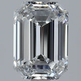 2.5 Carat Natural Diamond - EMERALD - 2.6 - E - VS1 - Diamonds By Rothschild