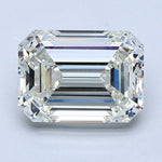 2.5 Carat Natural Diamond - EMERALD - 2.7 - J - VS1 - Diamonds By Rothschild