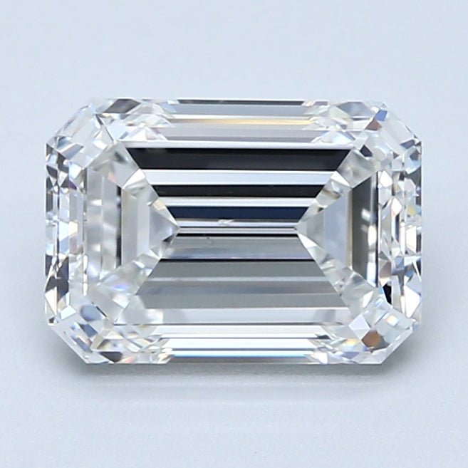 2.5 Carat Natural Diamond - EMERALD - Diamonds By Rothschild