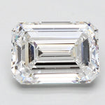 2.5 Carat Natural Diamond - EMERALD - Diamonds By Rothschild