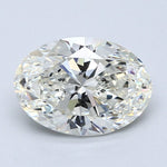 2.5 Carat Natural Diamond - OVAL - 2.5 - I - VS1 - Diamonds By Rothschild