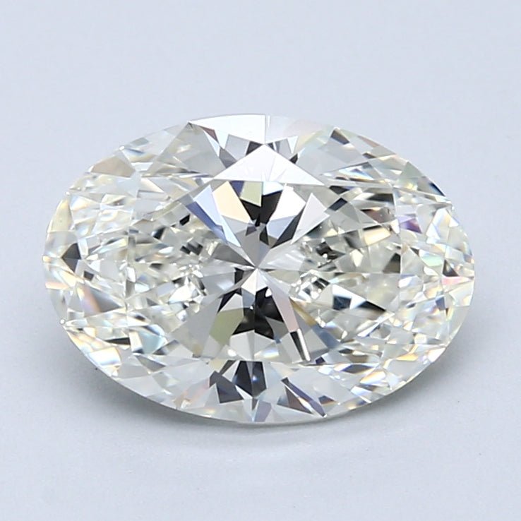 2.5 Carat Natural Diamond - OVAL - 2.5 - I - VS1 - Diamonds By Rothschild