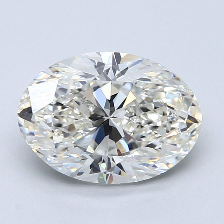 2.5 Carat Natural Diamond - OVAL - 2.5 - I - VS2 - Diamonds By Rothschild
