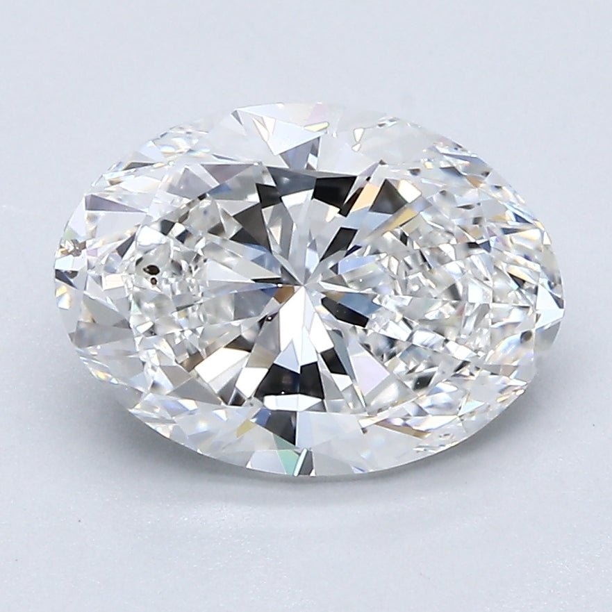 2.5 Carat Natural Diamond - OVAL - 2.51 - E - SI1 - Diamonds By Rothschild