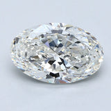 2.5 Carat Natural Diamond - OVAL - 2.51 - G - VVS2 - Diamonds By Rothschild