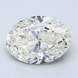 2.5 Carat Natural Diamond - OVAL - 2.51 - J - VS1 - Diamonds By Rothschild