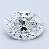 2.5 Carat Natural Diamond - OVAL 2.51ct - Diamonds By Rothschild