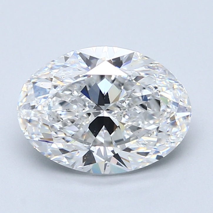 2.5 Carat Natural Diamond - OVAL 2.51ct - Diamonds By Rothschild