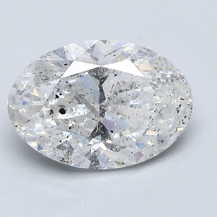2.5 Carat Natural Diamond - OVAL 2.51ct - Diamonds By Rothschild