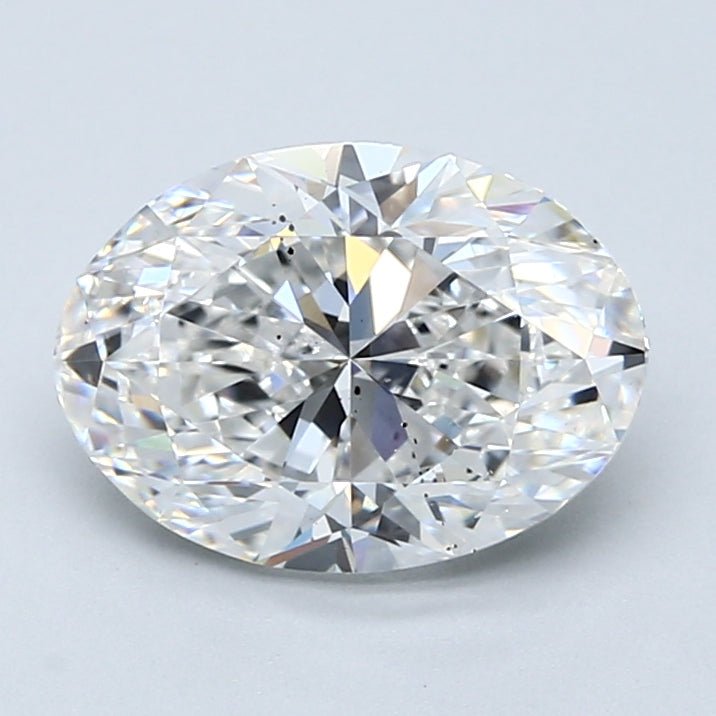 2.5 Carat Natural Diamond - OVAL - 2.52 - E - SI1 - Diamonds By Rothschild