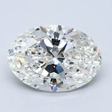 2.5 Carat Natural Diamond - OVAL - 2.7 - H - VS2 - Diamonds By Rothschild