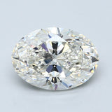 2.5 Carat Natural Diamond - OVAL - 2.7 - J - VVS1 - Diamonds By Rothschild