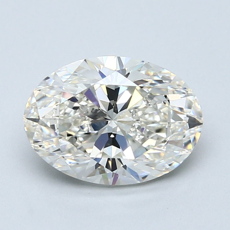 2.5 Carat Natural Diamond - OVAL - 2.7 - J - VVS1 - Diamonds By Rothschild
