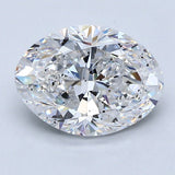 2.5 Carat Natural Diamond - OVAL - Diamonds By Rothschild