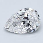 2.5 Carat Natural Diamond - PEAR - Diamonds By Rothschild