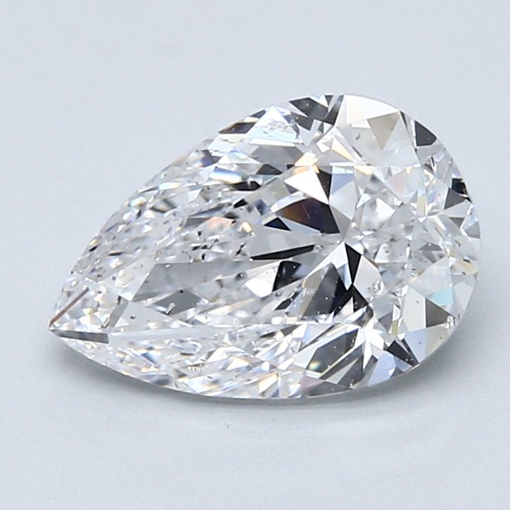 2.5 Carat Natural Diamond - PEAR - Diamonds By Rothschild