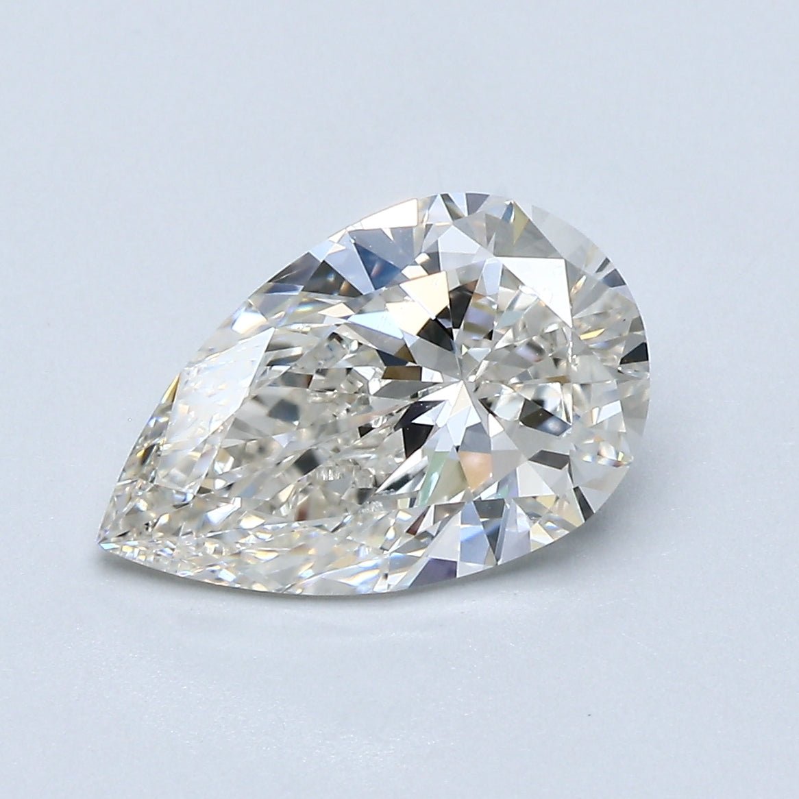2.5 Carat Natural Diamond - PEAR - 2.5 - H - VS2 - Diamonds By Rothschild