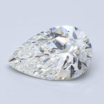 2.5 Carat Natural Diamond - PEAR - 2.53 - I - SI2 - Diamonds By Rothschild