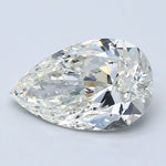 2.5 Carat Natural Diamond - PEAR - 2.7 - F - IF - Diamonds By Rothschild