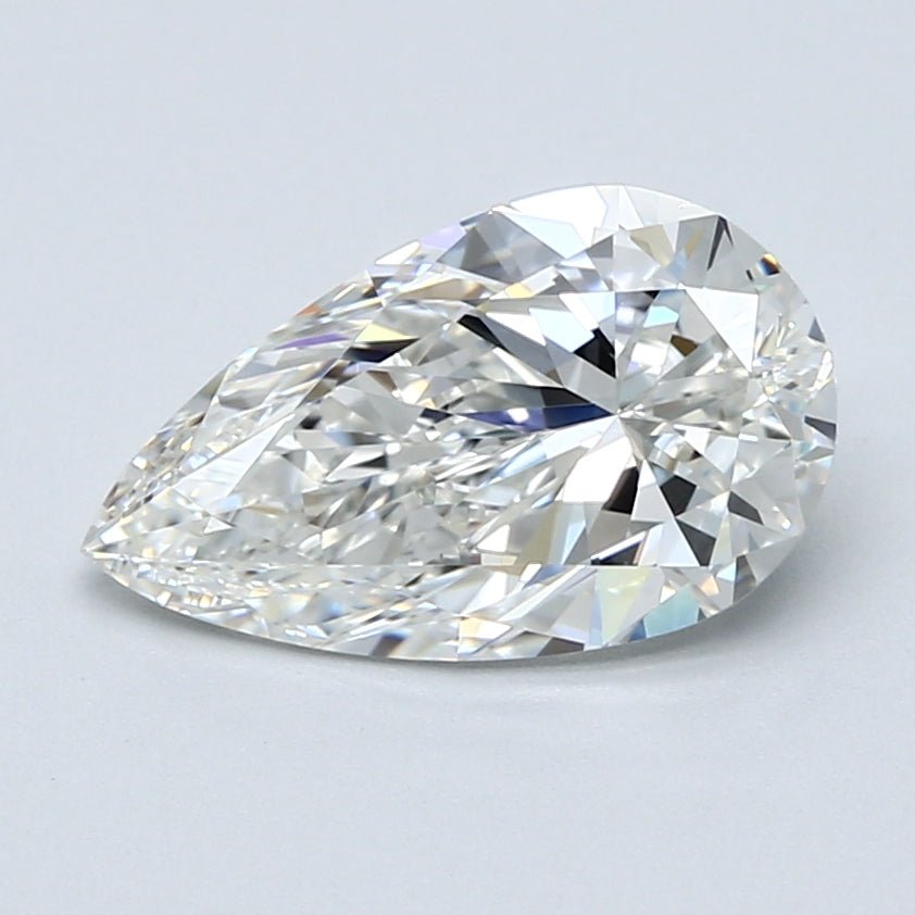 2.5 Carat Natural Diamond - PEAR - Diamonds By Rothschild
