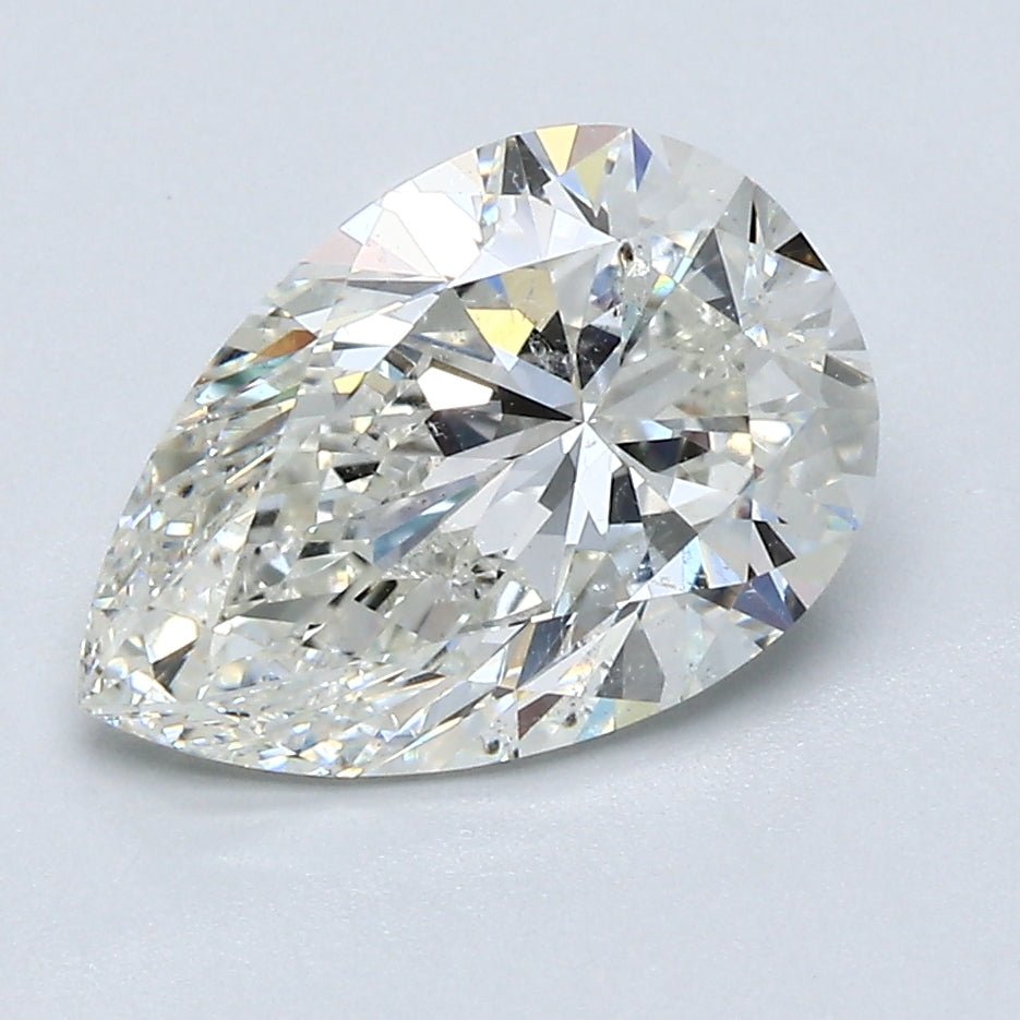 2.5 Carat Natural Diamond - PEAR - Diamonds By Rothschild