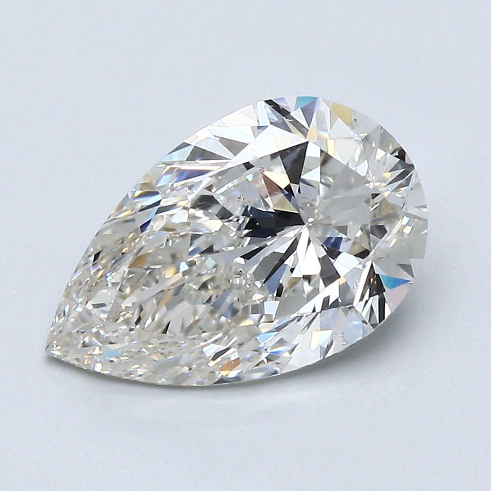 2.5 Carat Natural Diamond - PEAR - Diamonds By Rothschild