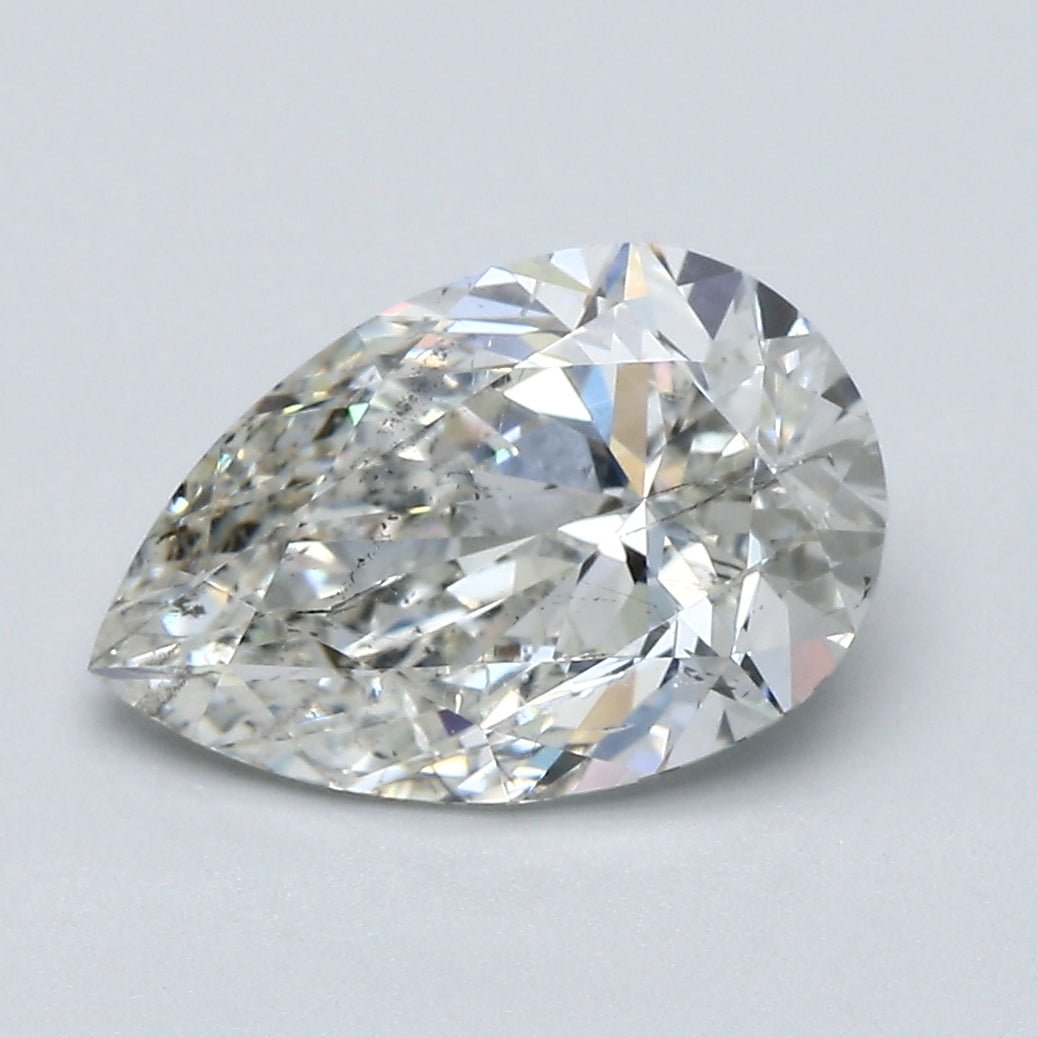 2.5 Carat Natural Diamond - PEAR - Diamonds By Rothschild