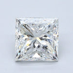 2.5 Carat Natural Diamond - PRINCESS - 2.51 - G - VS2 - Diamonds By Rothschild