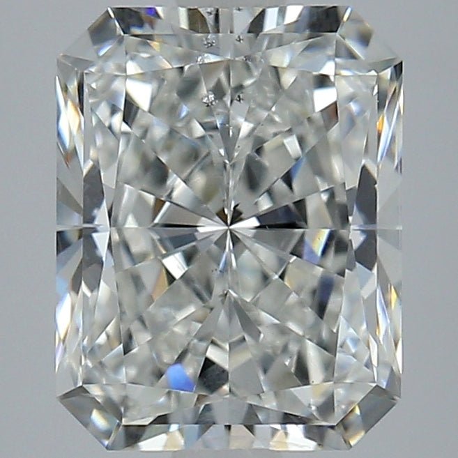 2.5 Carat Natural Diamond - RADIANT - 2.45 - H - SI2 - Diamonds By Rothschild