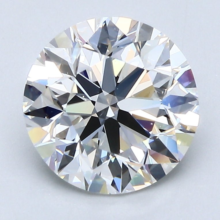 2.5 Carat Natural Diamond - Round - 2.5 - G - VS2 - Diamonds By Rothschild