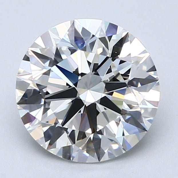 2.5 Carat Natural Diamond - Round - 2.5 - I - VS1 - Diamonds By Rothschild