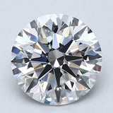 2.5 Carat Natural Diamond - Round - 2.51 - F - VS2 - Diamonds By Rothschild