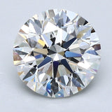 2.5 Carat Natural Diamond - Round - 2.51 - H - VS1 - Diamonds By Rothschild