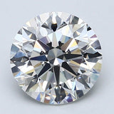 2.5 Carat Natural Diamond - Round - 2.55 - E - VS1 - Diamonds By Rothschild