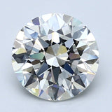 2.5 Carat Natural Diamond - Round 2.58ct - Diamonds By Rothschild