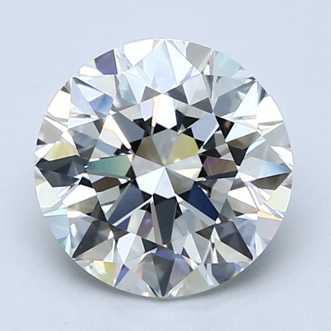 2.5 Carat Natural Diamond - Round 2.58ct - Diamonds By Rothschild