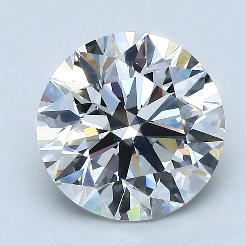 2.5 Carat Natural Diamond - Round 2.5ct - Diamonds By Rothschild