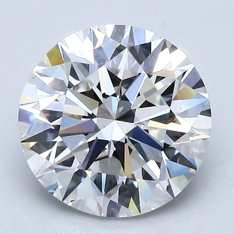 2.5 Carat Natural Diamond - Round 2.5ct - Diamonds By Rothschild