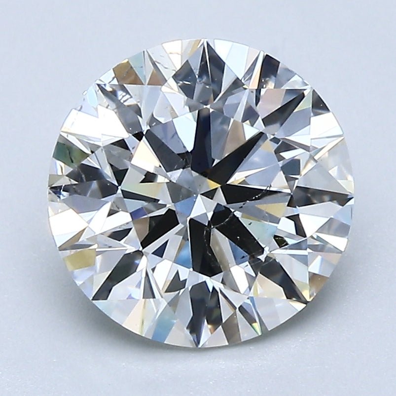 2.5 Carat Natural Diamond - Round 2.5ct - Diamonds By Rothschild