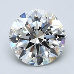 2.5 Carat Natural Diamond - Round - 2.7 - H - VS1 - Diamonds By Rothschild
