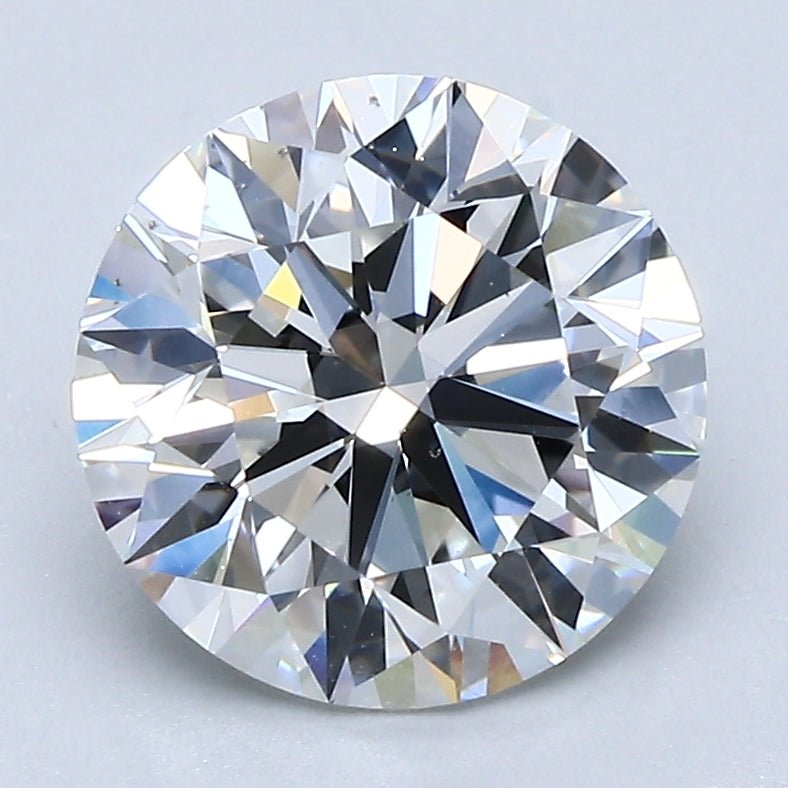2.5 Carat Natural Diamond - Round 2.71ct - Diamonds By Rothschild