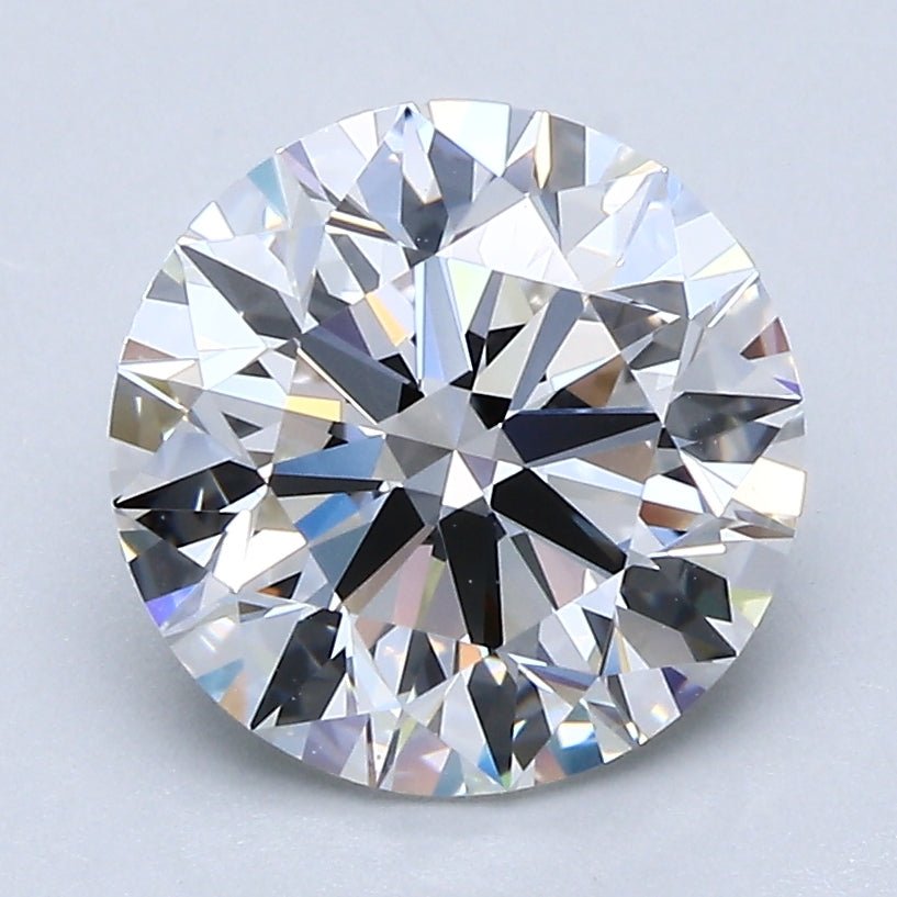 2.5 Carat Natural Diamond - Round 2.7ct - Diamonds By Rothschild