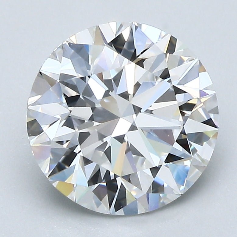 2.5 Carat Natural Diamond - Round 2.7ct - Diamonds By Rothschild
